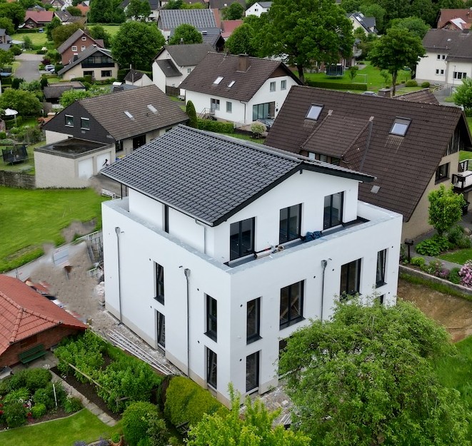 Hausansicht seitlich